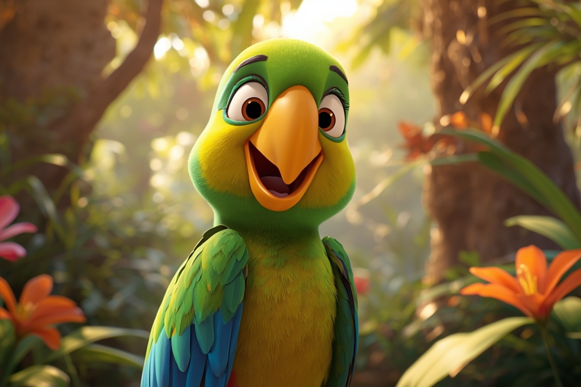 Μίμης ο παπαγάλος της ζούγκλας