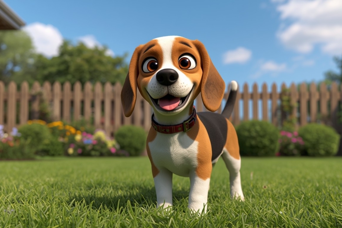 Ο Τέντι το beegle με την έξυπνη μύτη