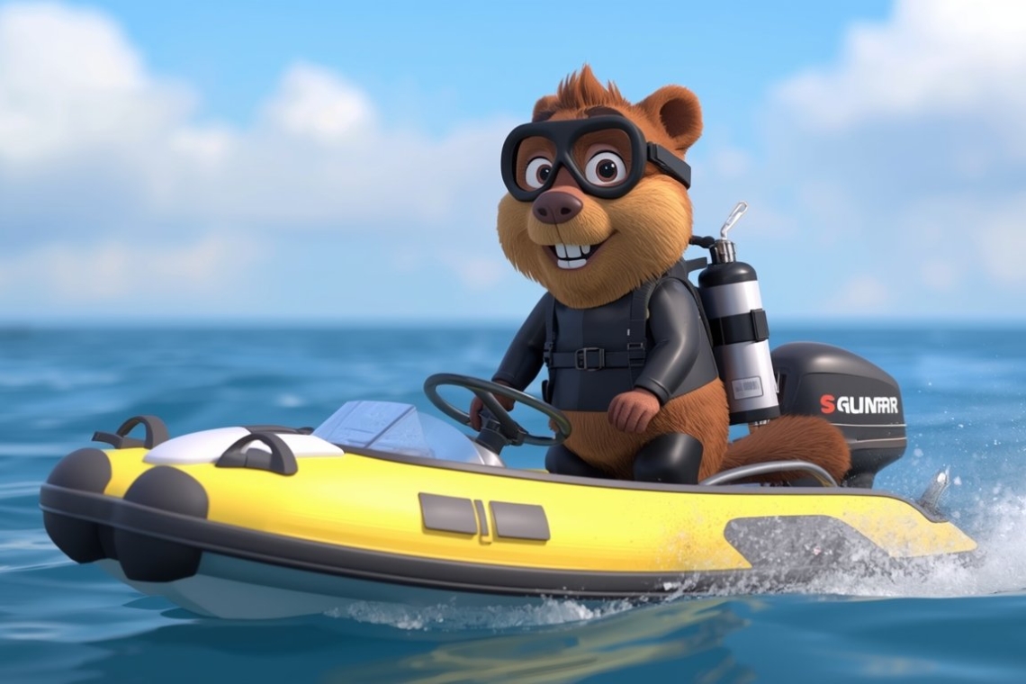 Ο κάστορας δύτης και ο θυσαυρός της φιλίας 