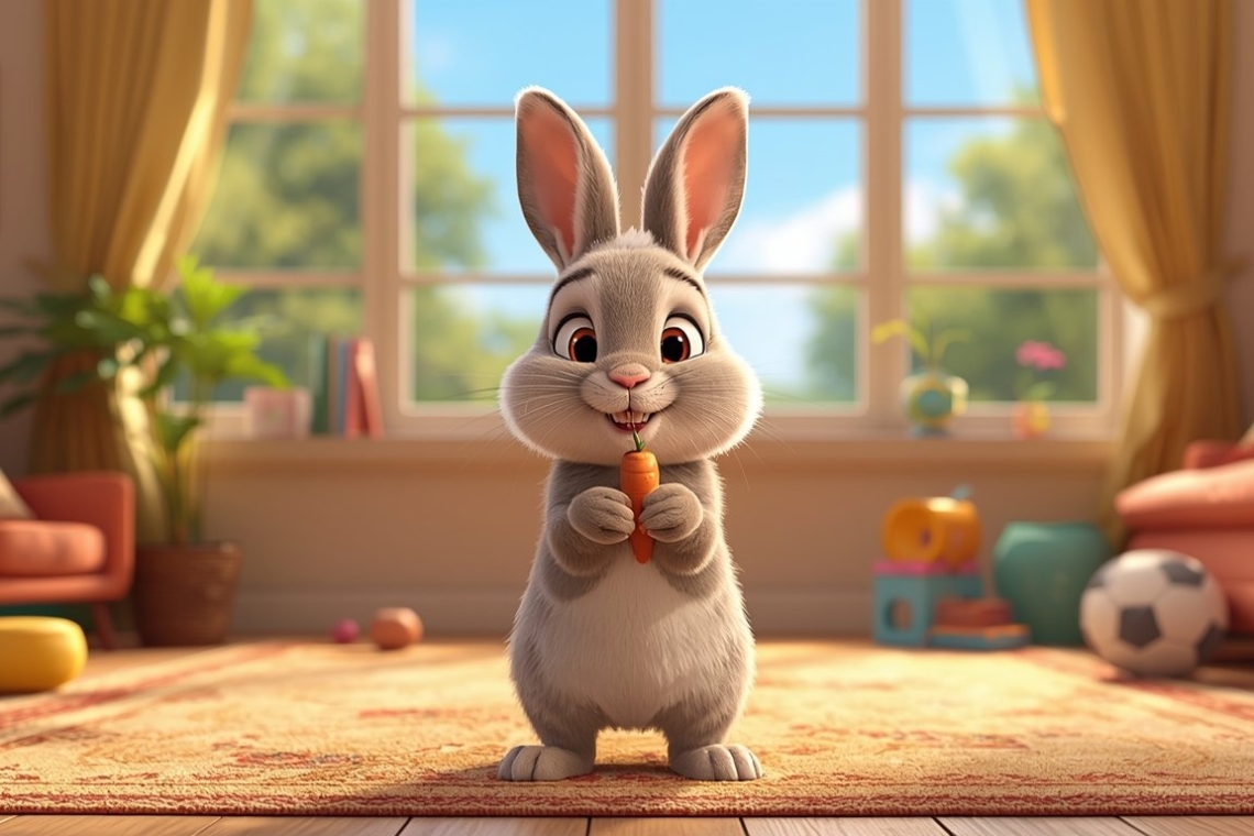 Λούνα : Το κουνελάκι που ήθελε να πετά