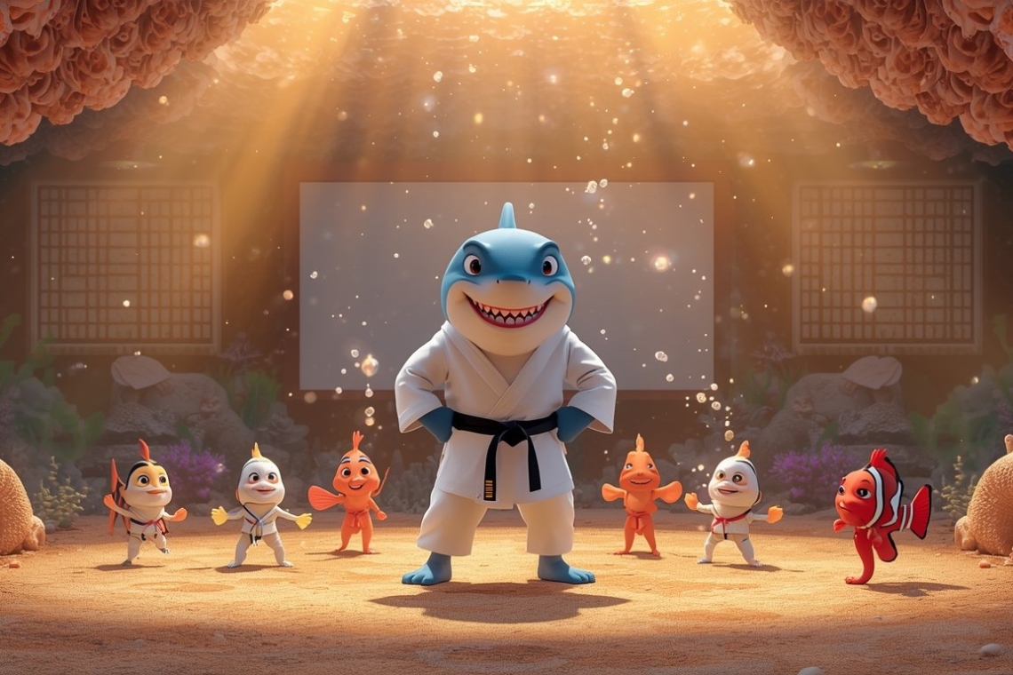 Ο Ζαχαρίας ο καρχαρίας και το μάθημα της ευγένειας 