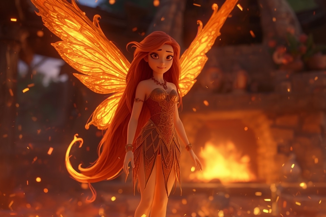 Νεράιδα Εστία και η φλόγα της καρδιάς 