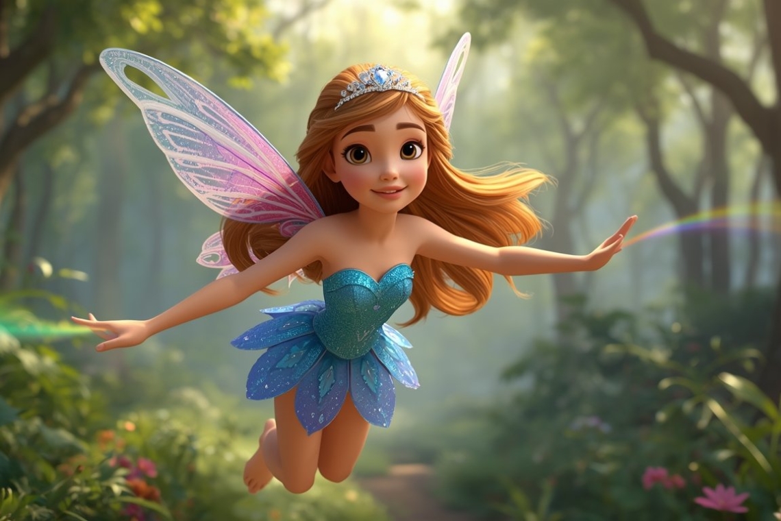 Νεράιδα Ίριδα και το πινέλο της βροχής 