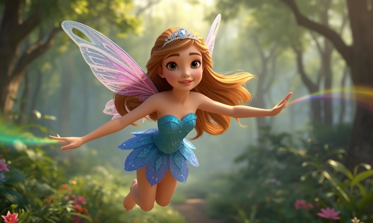 Νεράιδα Ίριδα και το πινέλο της βροχής 