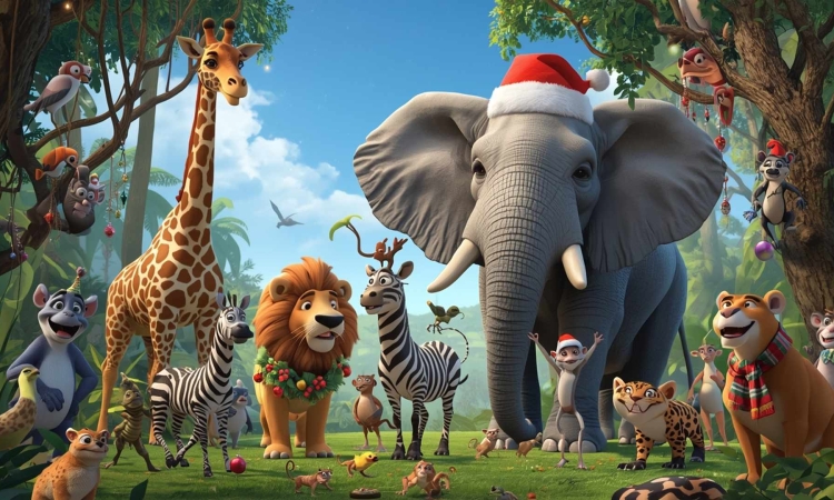 Τα Χριστούγεννα στη ζούγκλα 