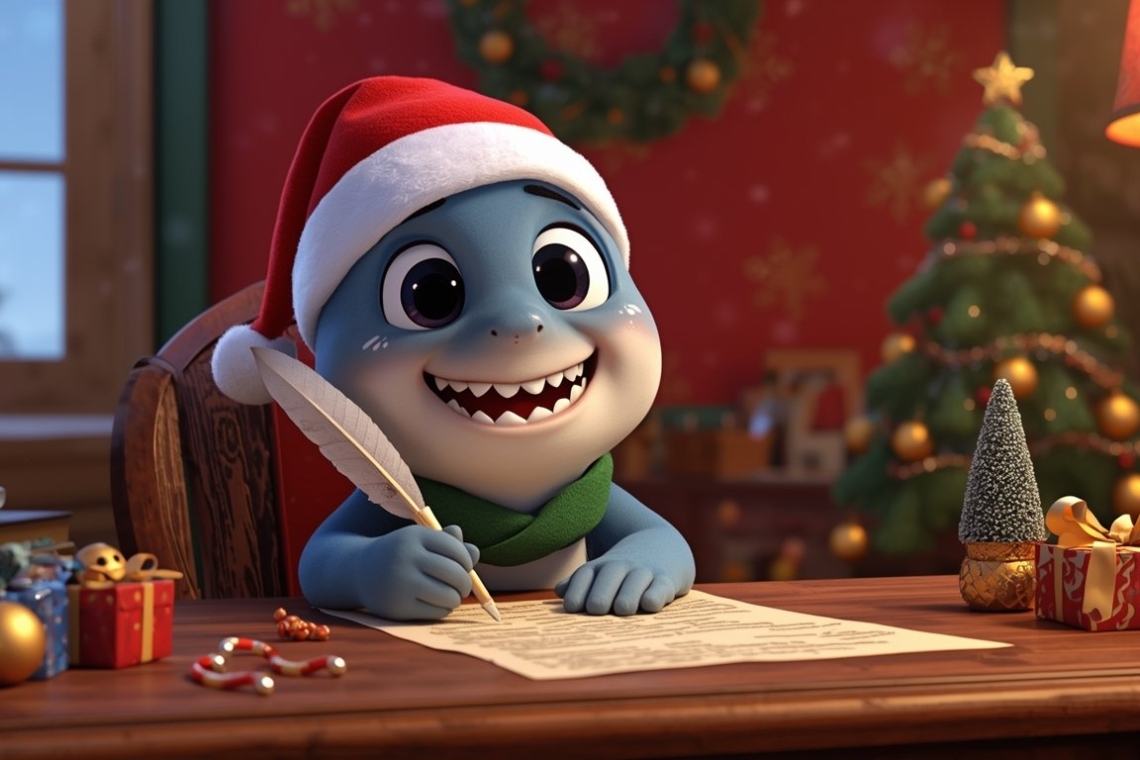 Ο Μπέμπης Shark και το γράμμα στον Άη Βασίλη