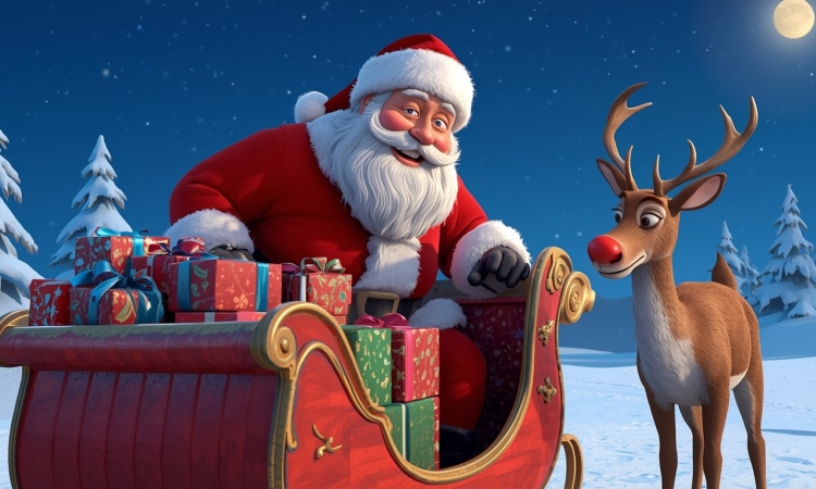 Ο Άη Βασίλης ετοιμάζεται για το μεγάλο ταξίδι