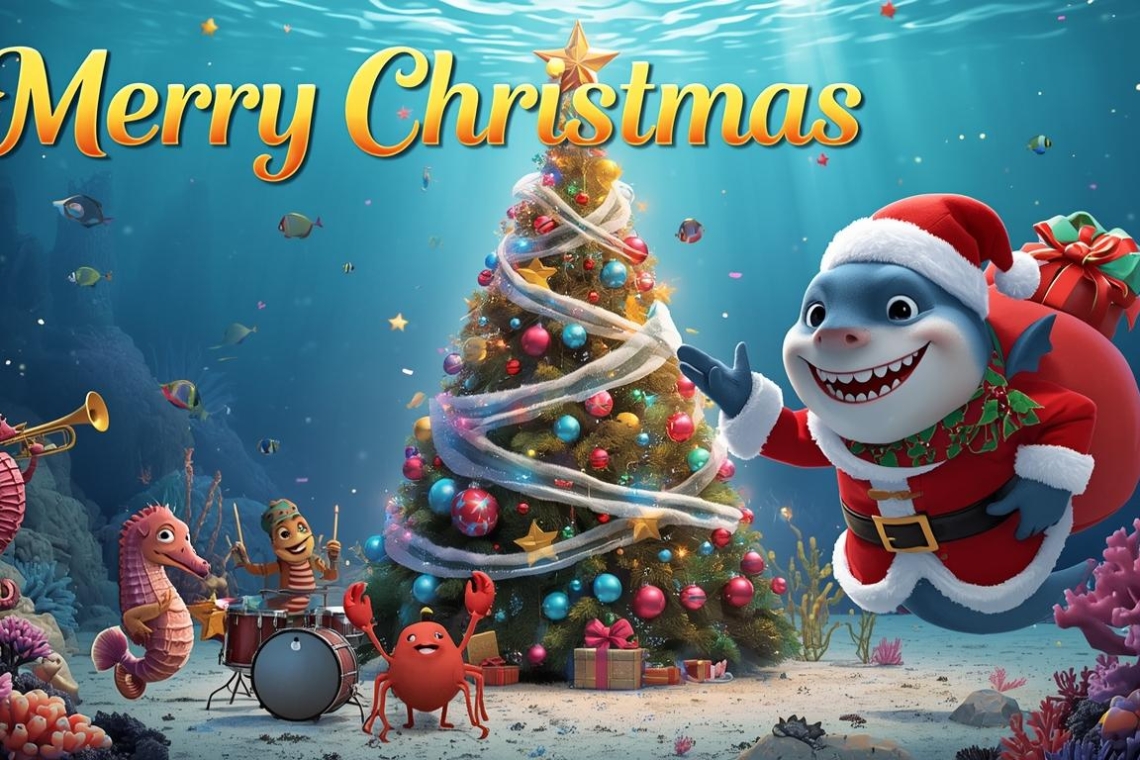 Τα χριστούγεννα στο Μαγικό βυθό
