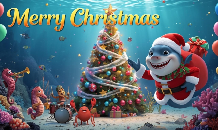 Τα χριστούγεννα στο Μαγικό βυθό