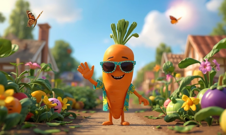 Ο κύριος καρότος και ο λαχανόκηπος 