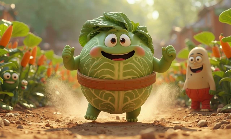 Ζωγραφίζω τον κύριο Λάχανο 