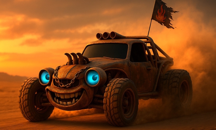 Ο Μάγκας το buggy και το μονοπάτι της σκόνης 